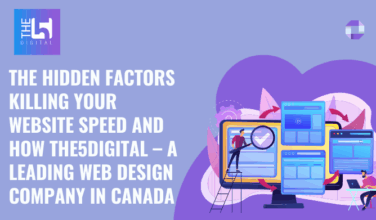 The Hidden Factors Killing Your Website Speed and How The5Digital – A Leading Web Design Company in Canada
