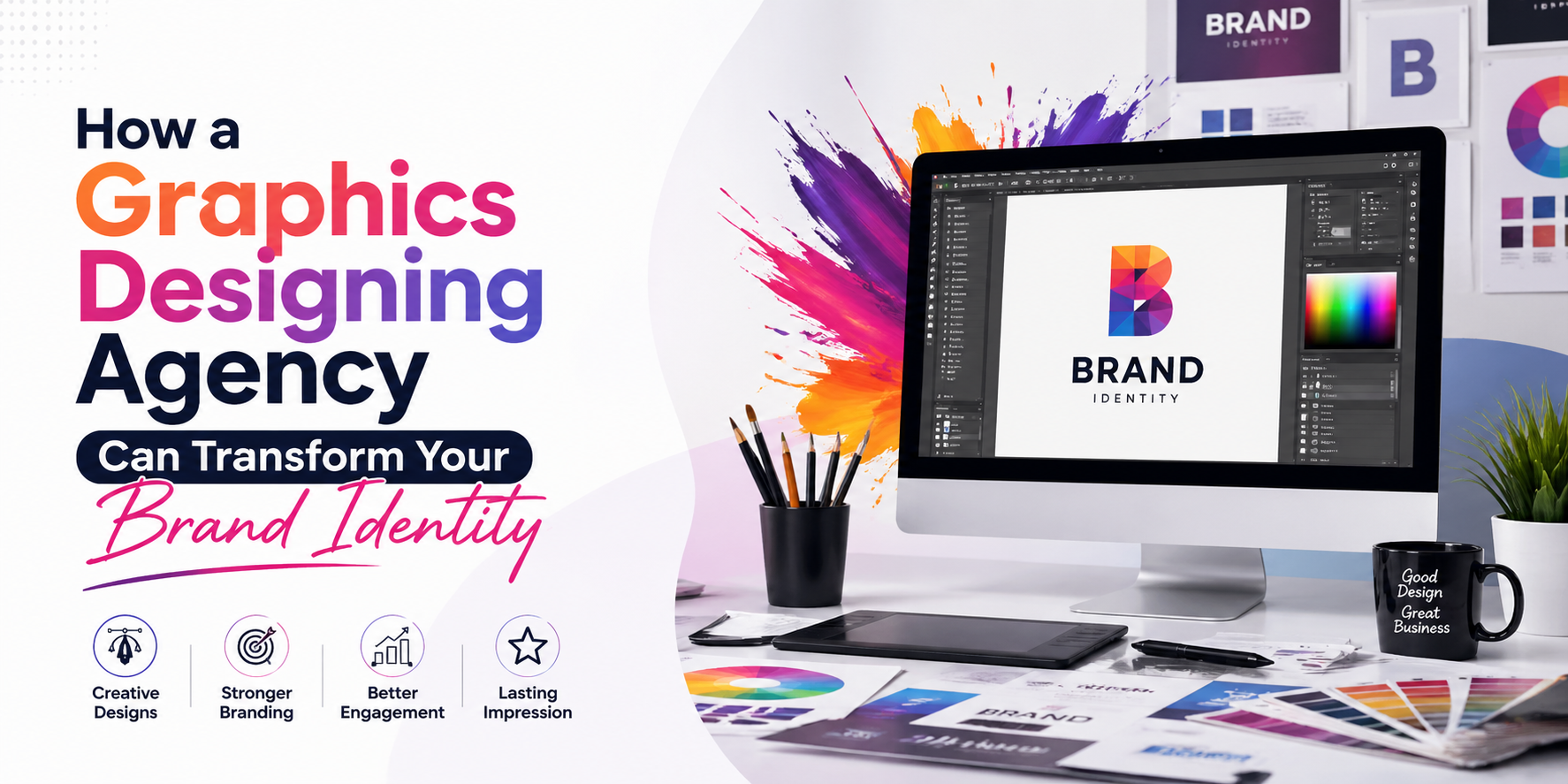How a Graphic Design Agency Can Transform Your Brand Identity